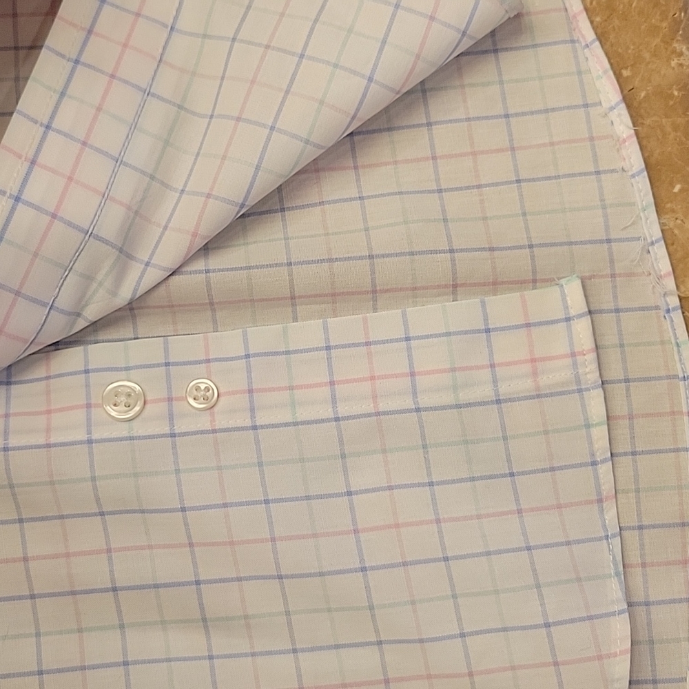 Club Room Regular Fit Performance Button-down Long-sleeved Shirt, 15.5 32|33 - Picture 9 of 14